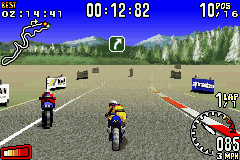 MotoGP screenshot 4 for GameBoy Advance